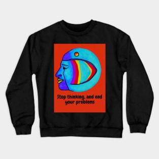 Abstract Art Motivation Crewneck Sweatshirt